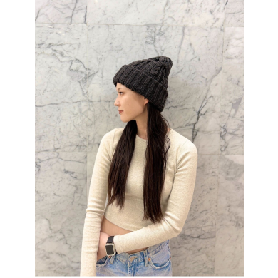 【アクリル×ウールの生地で冬もぬくぬく❄ニット帽】