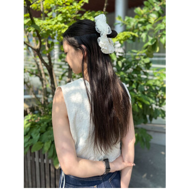 【手首に付けてアクセサリーとしても活躍◎シュシュ】
