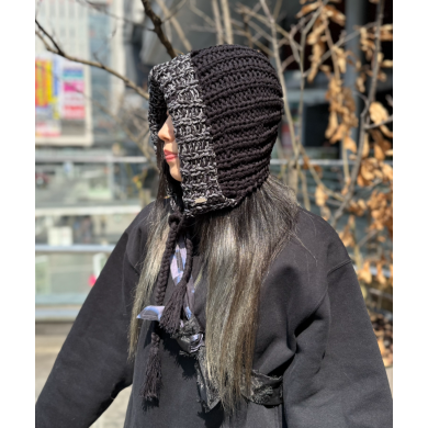 【ロングシーズン楽しめる💚✨ニットフード】