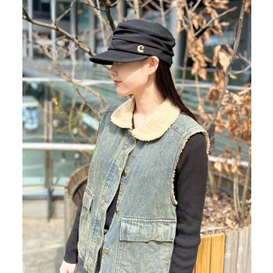 【Cパーツで上品さをプラス💎💕日除けにもお勧めなキャスケット】