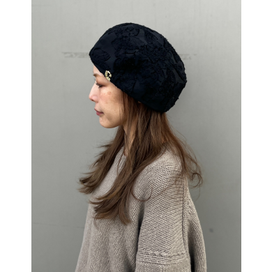 【コロンと丸みのシルエット🌼ジャガードベレー】