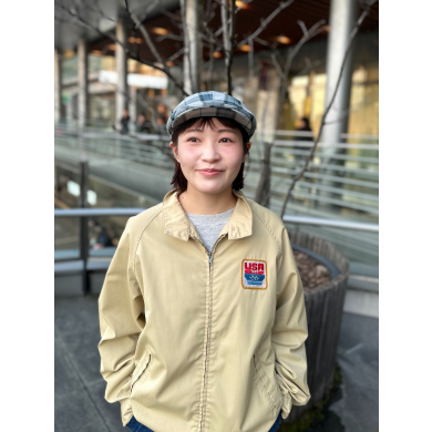 【小ぶりに出来ててノンストレスで被れる◎ハンチング】