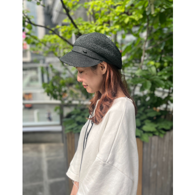 【春夏に嬉しい🌞💙UVカット&ウォッシャブル仕様のキャスケット】