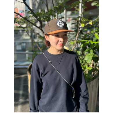 【フロントの大きなワッペンがチャームポイント💀ユニセックスキャップ】