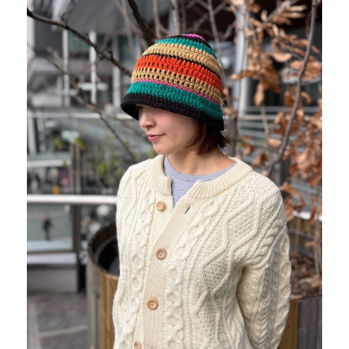 【鮮やかなカラーが目を惹く🍃✨チューリップハット】