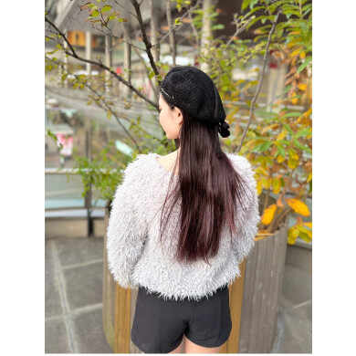 【被るだけで上品な印象に☀アトリエメイドのベレー帽】