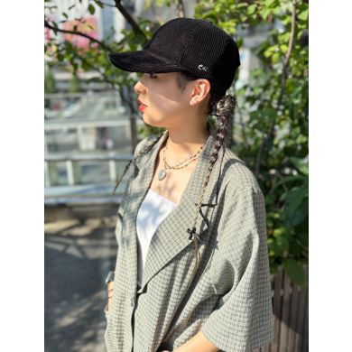 【コーデュロイ素材は毎年冬の定番◍キャップ】