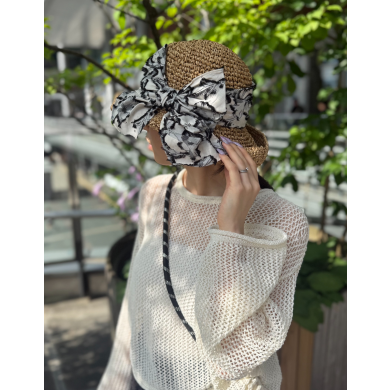 【CA4LAロングセラーアイテム💖✨軽量感のあるペーパー素材で製作したクロッシェ】