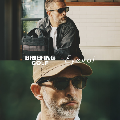 5月23日（金）発売開始。【BRIEFING GOLF × Eyevol】