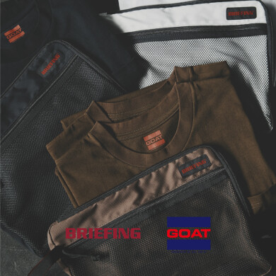 【GOAT×BRIEFING】コラボレーションTシャツ発売