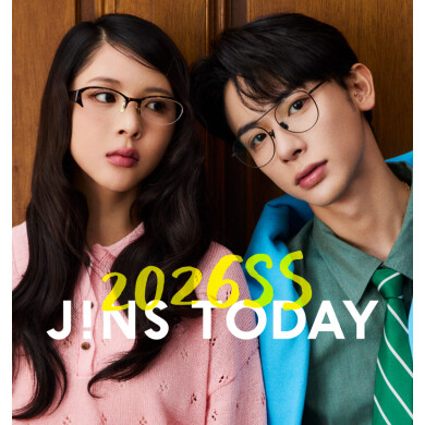 旬を着こなすメガネ「JINS TODAY」26年夏の新作発売！