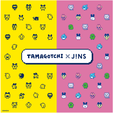 メガネに発見！「JINS×たまごっち」発売！