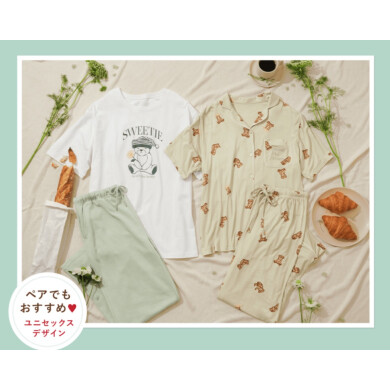 新作ルームウェア発売♡♡ペアでもおすすめなユニセックスなデザイン♪