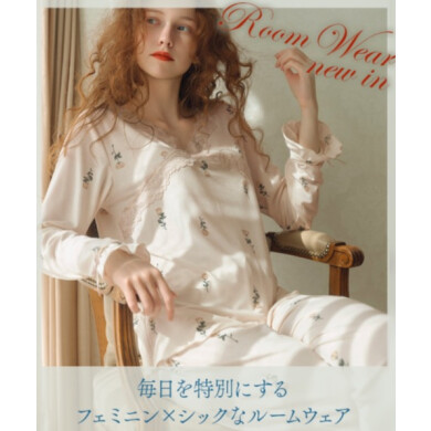 NEW IN♡ フェミニン✖️シックなルームウェア