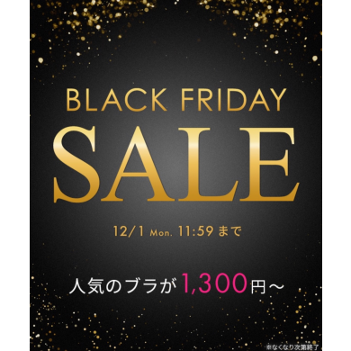 【SALE】12月2日まで開催!BLACK FRIDAY🐈⬛✨