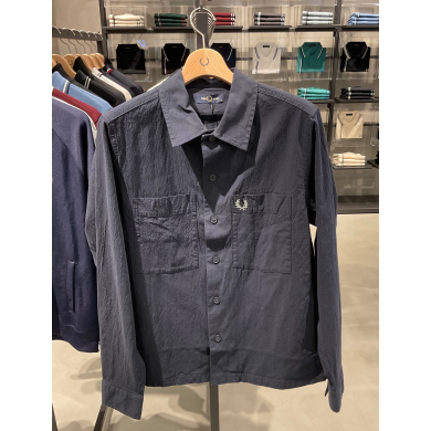 シアサッカーシャツ