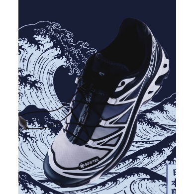 SALOMON XT-6 GTX JAPAN Maritime Blue/White