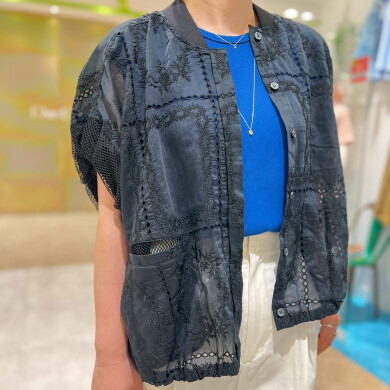 【MARECHAL TERRE】さっと羽織れるレースジャケット✨