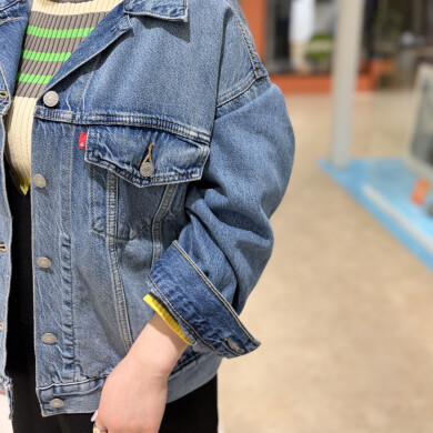 【Levi's】cure初登場‼️デニムジャケットが春らしい☘️