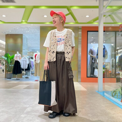 【jeune】Tシャツ1枚だと物足りない時にオススメ✨