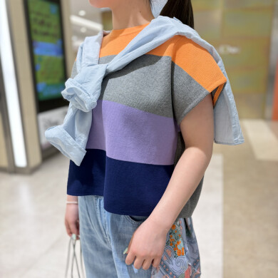 【HeRIN.CYE】定番のニットトップスがNEWな柄で登場‼️