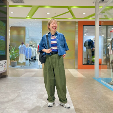 【HeRIN.CYE】×【Healthy DENIM】バランス抜群の組み合わせです🥰