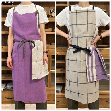 お料理を作ろう！！『Lino e Linaエプロン』