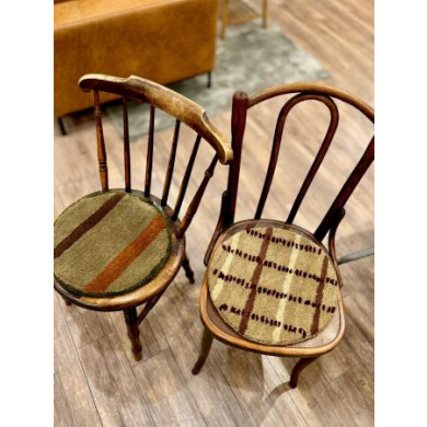 WOOＬ素材のチェアパッド