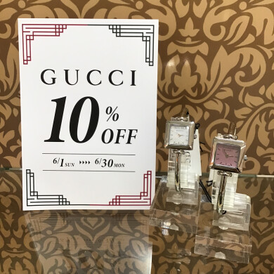 7階TiCTAC 【GUCCI】人気のモデルが10%OFFに！6/30(月)まで！