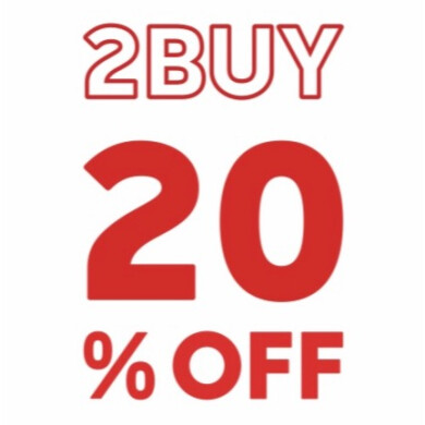 2BUY 20%OFF‼︎