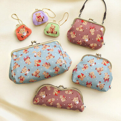 あったか優しいテディベア柄