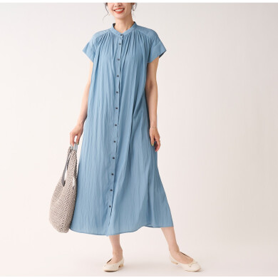👗昨年大ヒット！暑い日も楽ちん、ゆるっとさらっと涼やかなワンピース👗