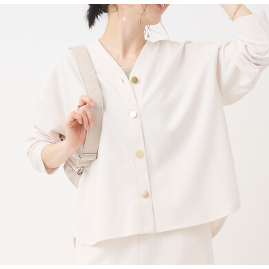 👗防汚撥水機能付き!デイリーに使えるきれいめカーディガン👗