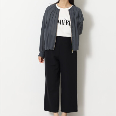 👗新色登場！着回し力抜群のタックシアーブルゾン👗