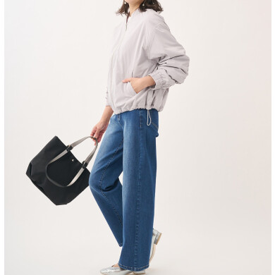 👗春を先取り！雨や汚れに強い【すごナノ撥水】のきれいめ薄綿ジップブルゾン👗