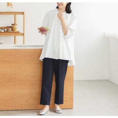 👗フレアシルエットで華やかに。吸水速乾＆シワになりにくい優秀チュニック👗