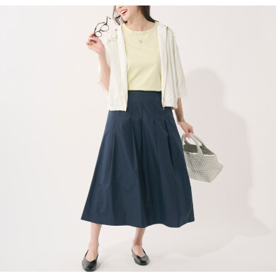 👗吸水速乾◎！女性らしいシルエットが叶うUVシアーブルゾン👗