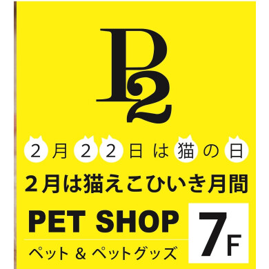 Ｐ２、２月は全力で猫をえこひいき！！！