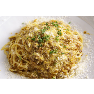 定番!ミートソースパスタ