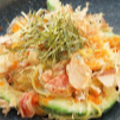 わさびクリームスパゲッティ