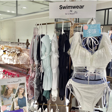 水着の取り扱いスタートしました👙