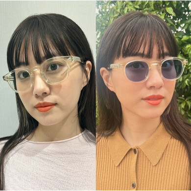 「Zoffの紫外線で色が変わるレンズ」屋内ではメガネ、屋外ではサングラス