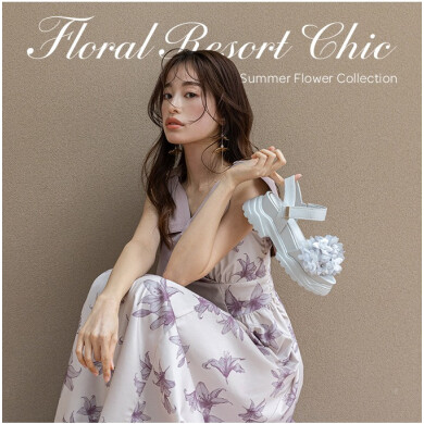 【RANDA（ランダ）】洗練されたリゾートシック “Summer Flower Collection”発売