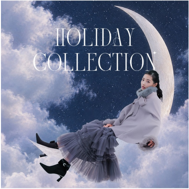 【RANDA(ランダ)】夜空に瞬く月と星のきらめきを纏って “HOLIDAY COLLECTION” 〈10月30日(金)発売予定〉