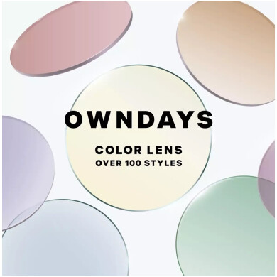 OWNDAYSのCOLOR LENSで夏を彩ろう! ~OVER 100 STYLES~