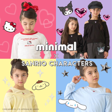 ♪ミニマル✖サンリオキャラクターズ♪ コラボ