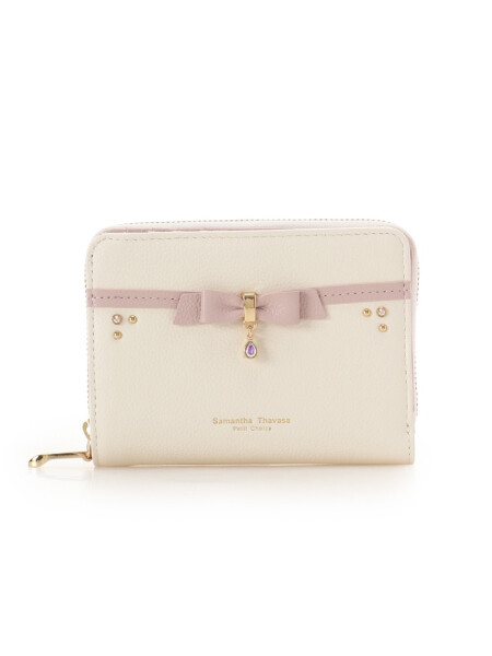 【新作🩷】リボンモチーフがポイントの折財布🎀