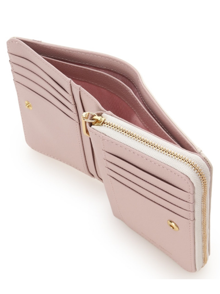 【新作🩷】リボンモチーフがポイントの折財布🎀