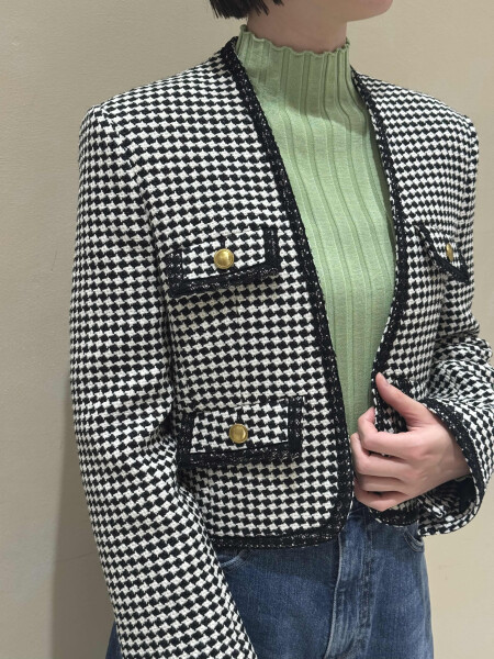 tweed jacket style