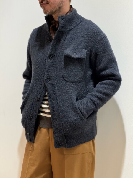 KNIT BLOUSON
